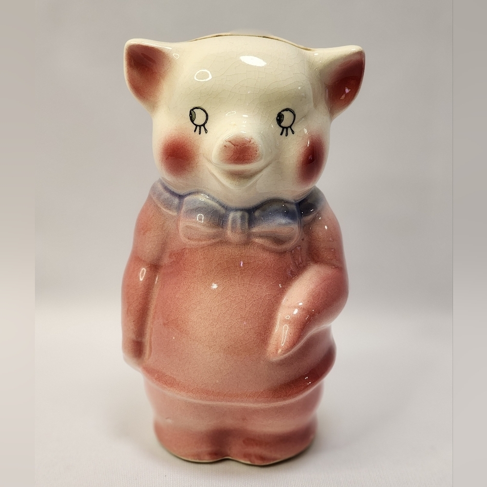 1942 Antique Standing Piggy Bank